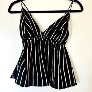 FAITHFUL THE BRAND Vilma Top in Adia Stripe Print in US size 8! Like new!